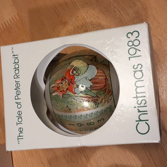 Bundle of 5 Vintage Schmid Beatrix Potter Collection Ornaments V101 - Picture 6 of 16